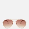 Lunettes De Soleil Rondes Teintées