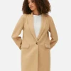 Manteau à Boutonnage Simple Classique