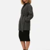 Manteau Cache-cœur à Ceinture