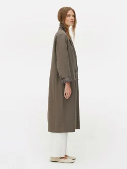 Manteau Cache-poussière à Double Boutonnage The Edit