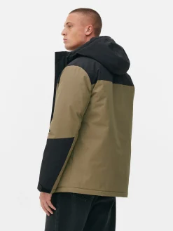 Manteau Court Color Block