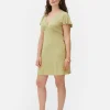 Mini Robe à Manches Courtes