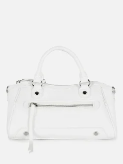 Mini Sac à Main Fourre-tout En Simili Cuir