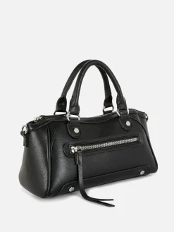 Mini Sac à Main Fourre-tout En Simili Cuir