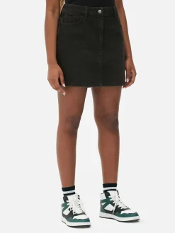 Mini-jupe En Jean