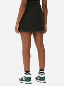 Mini-jupe En Jean