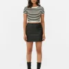 Mini-jupe En Simili Cuir