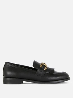 Mocassins à Boucle Et à Franges