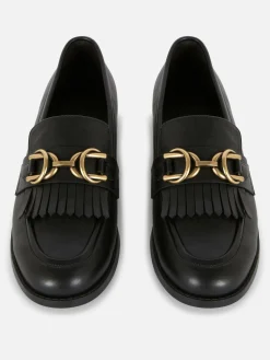 Mocassins à Boucle Et à Franges