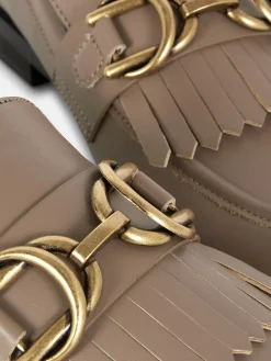 Mocassins à Boucle Et à Franges
