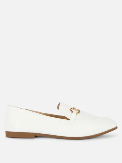 Mocassins En Simili Cuir à Mors