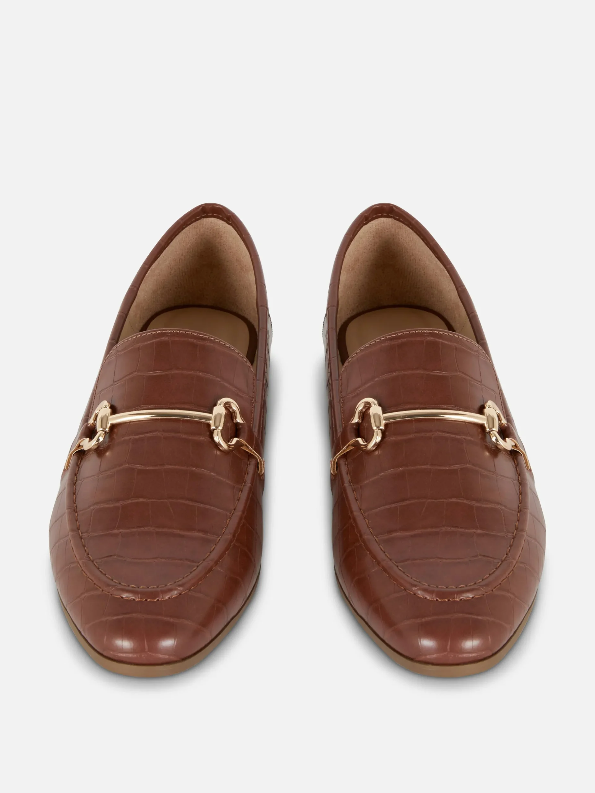 Mocassins En Simili Cuir à Mors
