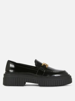Mocassins épais Avec Chaîne