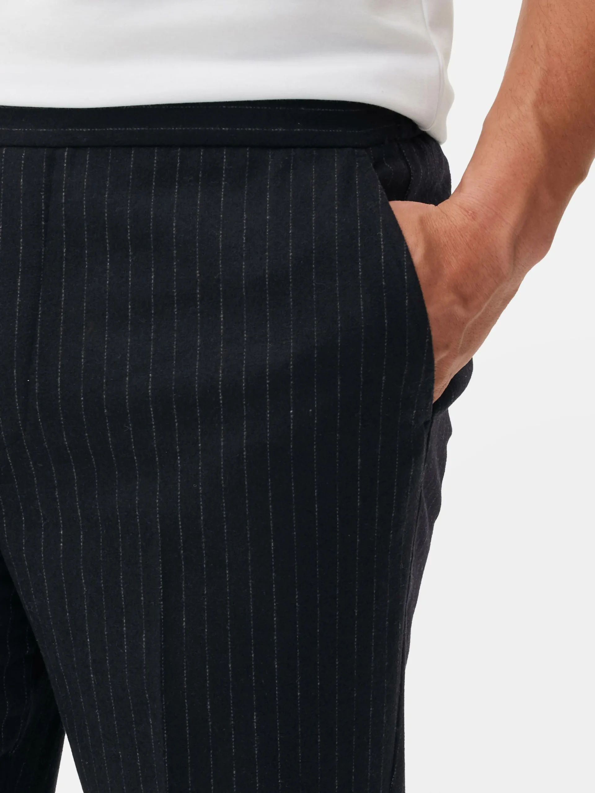Pantalon à Rayures Fines Kem