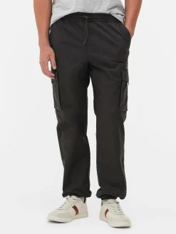 Pantalon Cargo Décontracté Resserré Aux Chevilles