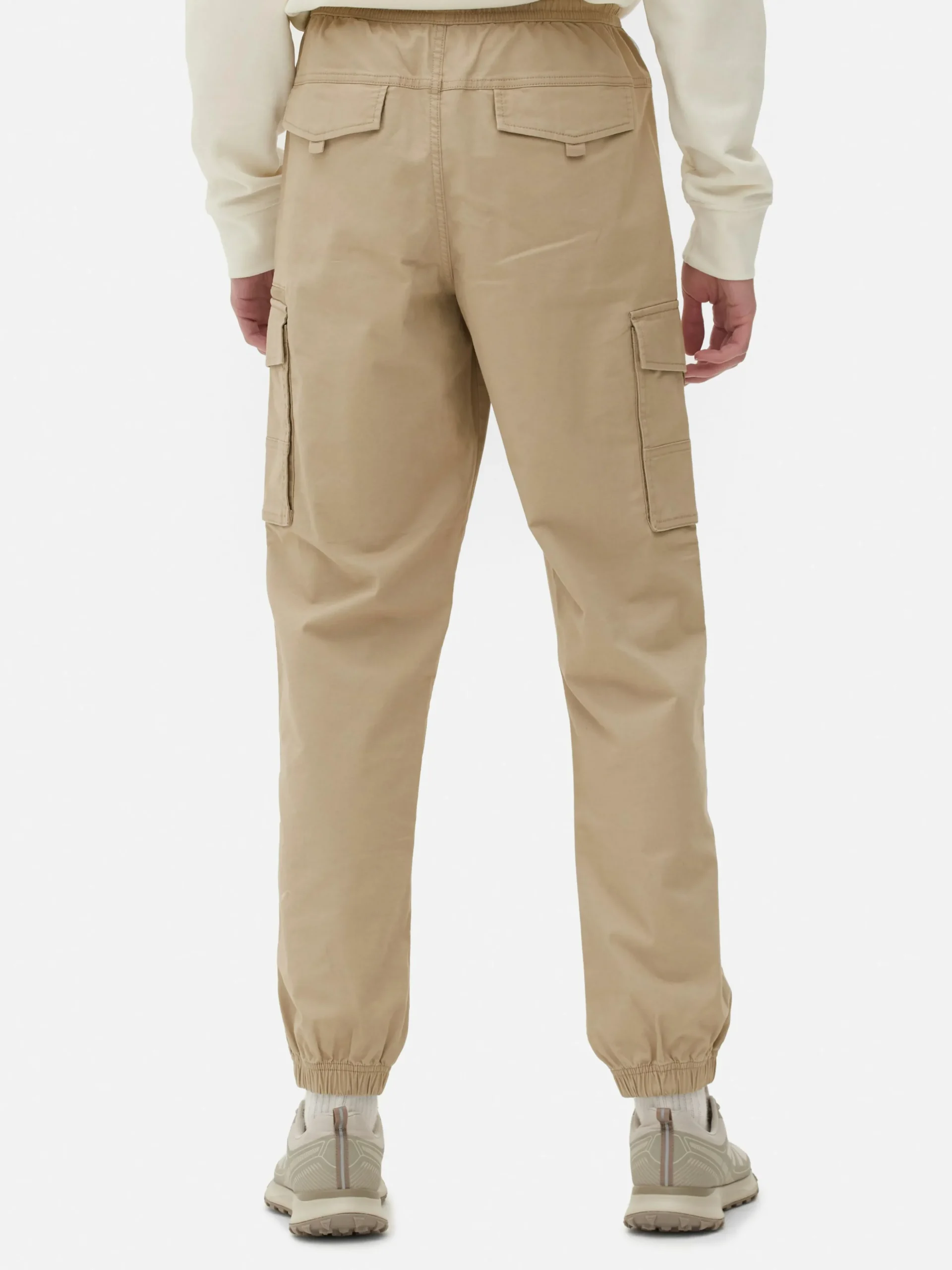 Pantalon Cargo Décontracté Resserré Aux Chevilles