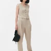 Pantalon Droit Ajusté à Coordonner