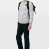 Pantalon En Sergé Coupe Droite