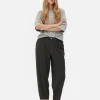 Pantalon Fuselé Plissé