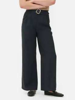 Pantalon Large à Boucle à Coordonner