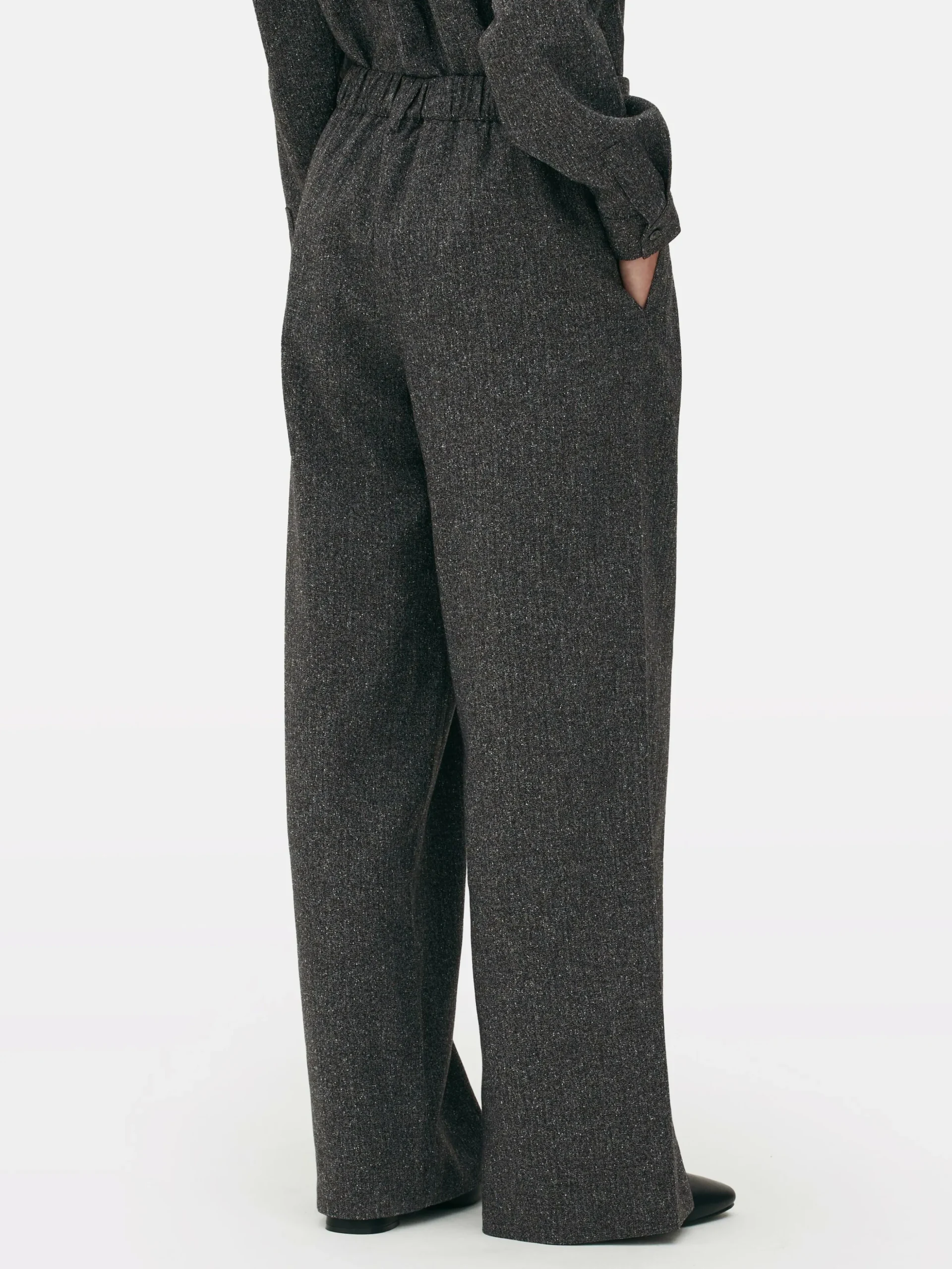 Pantalon Large Moucheté à Coordonner The Edit