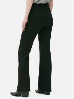 Pantalon évasé En Point De Rome