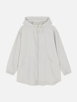 Parka Imperméable Légère à Capuche