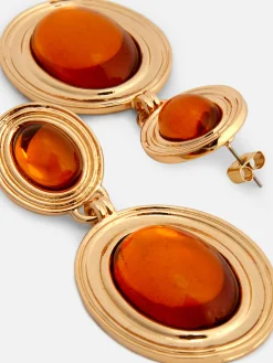 Pendants D'oreilles En Fausses Pierres Précieuses Rita Ora