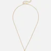 Pendentif à Initiale Et Strass