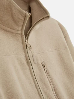 Polaire Zippée à Col Cheminée