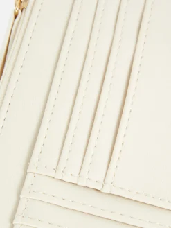 Porte-cartes Matelassé à Initiale