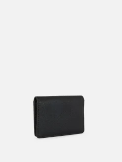 Porte-cartes Plié En Simili Cuir