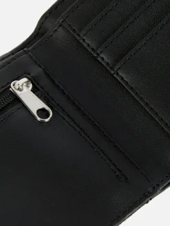 Portefeuille En Simili Cuir à Deux Volets
