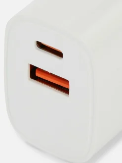 Prise USB Double à Deux Broches 10 W
