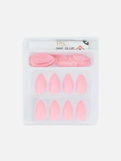 PS... Faux Ongles Brillants Pointus