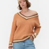 Pull à Col En V Style Vintage Rita Ora