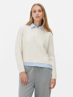 Pull Chemise Deux-en-un