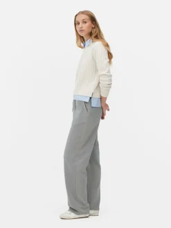 Pull Chemise Deux-en-un