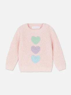 Pull En Maille à Cœur