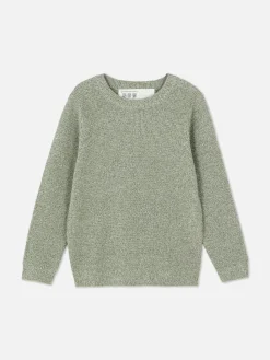 Pull En Maille Gaufrée Pour Garçon