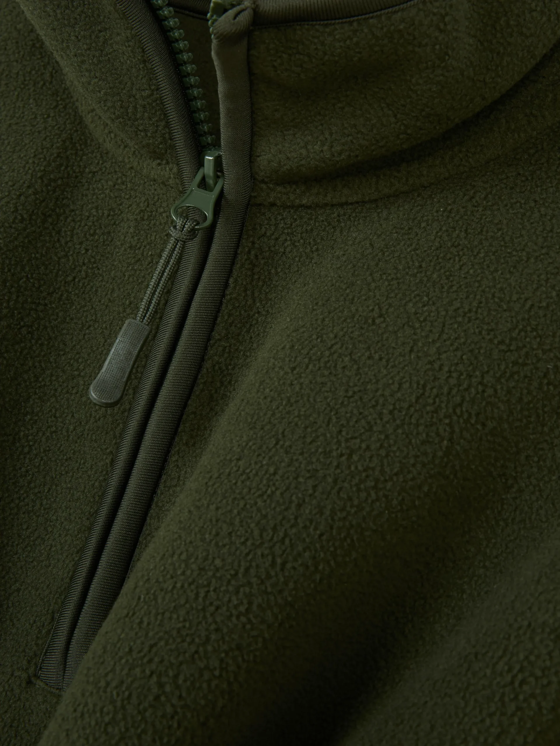 Pull En Molleton à Col Zippé