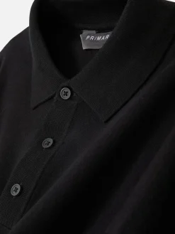 Pull Polo à Manches Longues