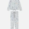 Pyjama à Manches Longues Et Détail Nœud