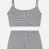 Pyjama Caraco Court Et Short