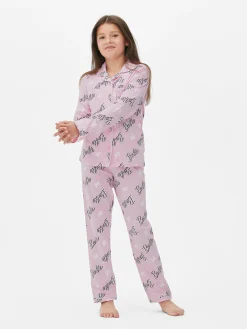 Pyjama Chemise à Manches Longues Barbie