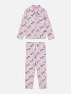 Pyjama Chemise à Manches Longues Barbie