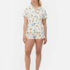 Pyjama Chemise Et Short Disney Winnie L'ourson