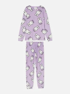 Pyjama En Molleton à Manches Longues Miffy
