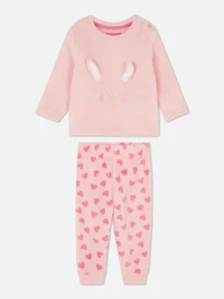 Pyjama En Molleton à Motif Personnage Animal
