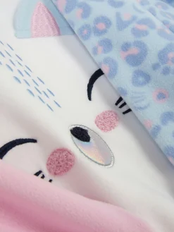 Pyjama En Molleton à Motif Chat